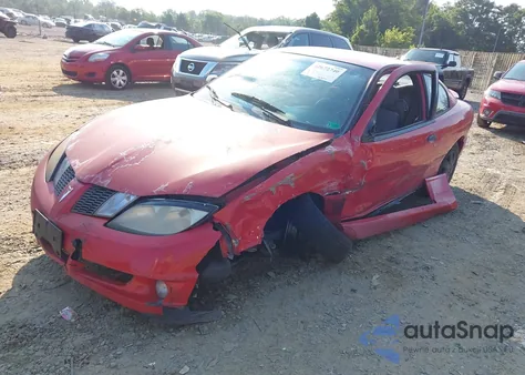 2005 Pontiac Sunfire из США, поврежденный, VIN 3G2JB12F25S166689